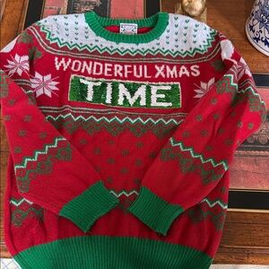 Red and Green Christmas Sweater